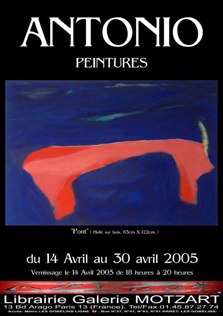 ANTONIO Affiche 2005